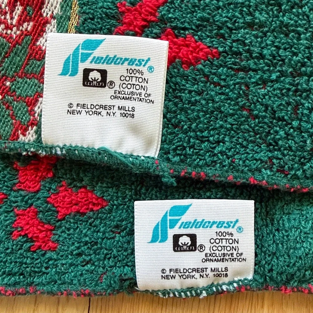 New! Vintage Hand Towels - A Pair
